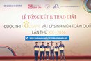  Sự trở lại ấn tượng của sinh viên trường đại học Vinh tại cuộc thi Olympic Vật lý sinh viên toàn quốc 2016